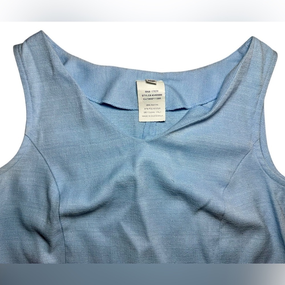 Women’s vintage tank top blouse size 10P​​​​​ - Picture 3 of 8